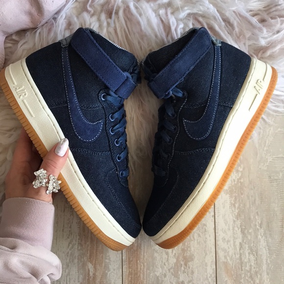 NWT Nike Air Force 1 Denim Rare special edition - Picture 4 of 8